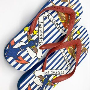 Kitson Flip Flops